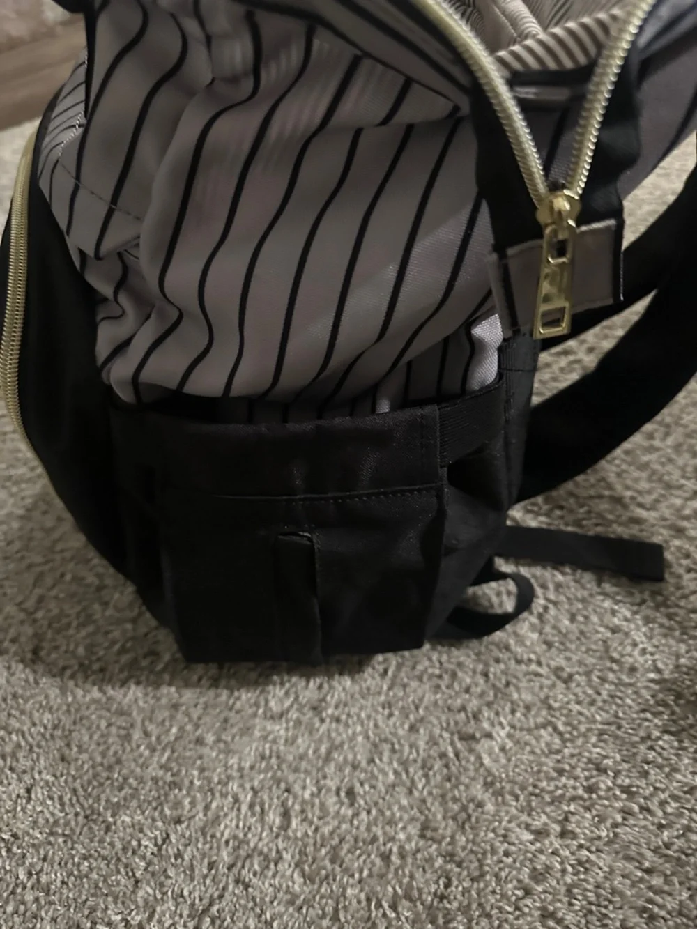 Lovevook Black backpack New computer back pack bag with Fronpockets
